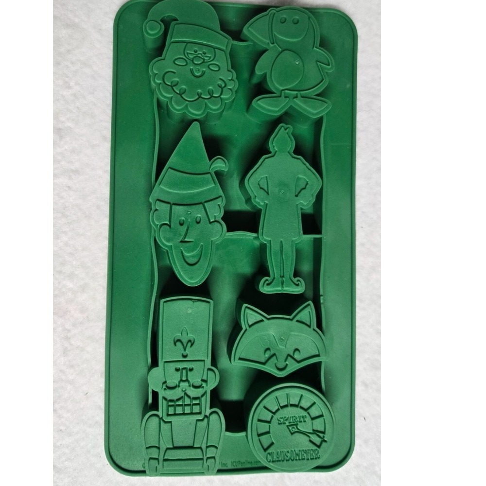 Christmas Silicone Mold Santa Elf Nutcracker Claus meter‎ Holiday Baking Candy